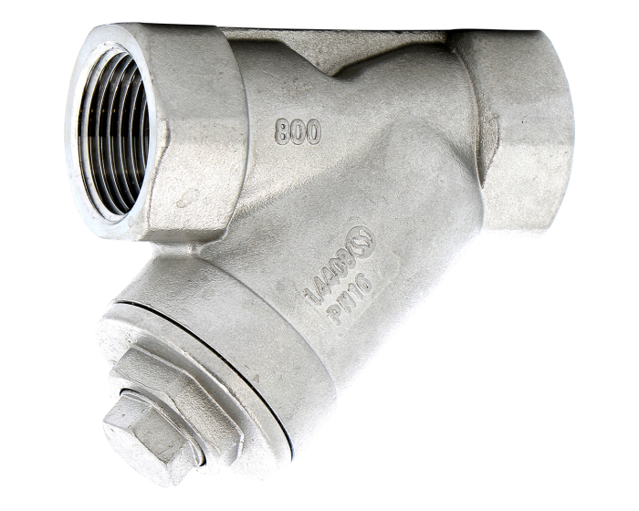 Nordic Valves Non-return valves - Filters - Strainers 230 - All stainless steel BSP threaded Y strainer