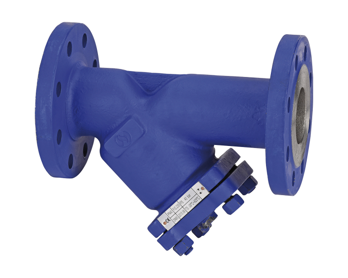 Nordic Valves Non-return valves - Filters - Strainers 235 - Steel Y-strainer with flanges PN40 DIN 3202-1 F1