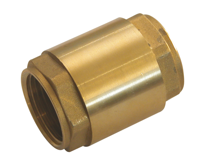Nordic Valves Non-return valves - Filters - Strainers 306 - Double-guided brass check valve 4MS Nylon shutter
