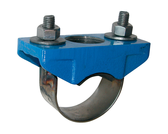 Nordic Valves Support - Repair Collars 1190 - GJS cast iron body clamp for multitubes
