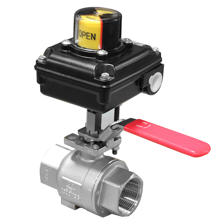 Manual valves with limit switch box Nordic Valves