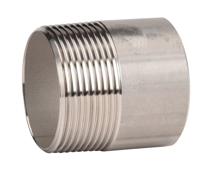Nordic Valves Fittings 2034 - Stainless steel fitting male end to weld Length 50mm