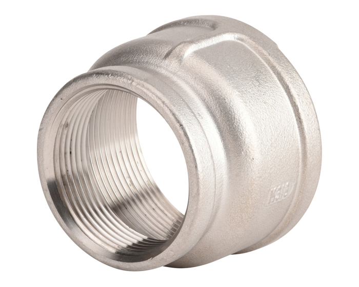 Nordic Valves Fittings 2073 - Initiale range stainless steel coupling female female reduction