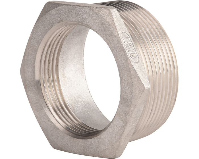 Nordic Valves Fittings 2075 - Stainless steel coupling Initiale range male female reduction