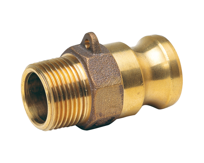 Nordic Valves Fittings 2266 - Brass cam fitting male adapter F