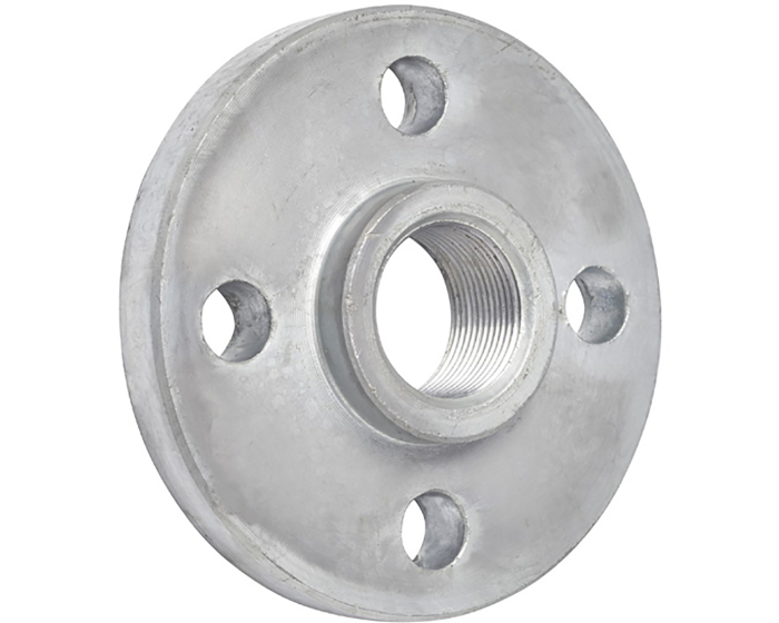Nordic Valves Flanges and equipment 2158 - Threaded flange forged zinc-plated steel type 13/B1 Excellence range