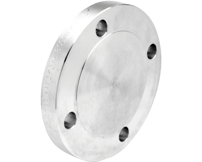 Nordic Valves Flanges and equipment 4B50 - Solid flange with raised face stainless steel 316L class300 type 05B PN50