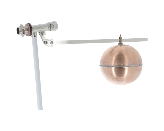 Nordic Valves Globe valves - Needle valves 491 - Brass needle valve with copper float ACS