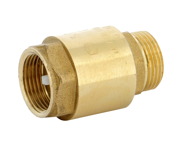 Nordic Valves Non-return valves - Filters - Strainers 316 - Double guide brass check valve 4MS female male
