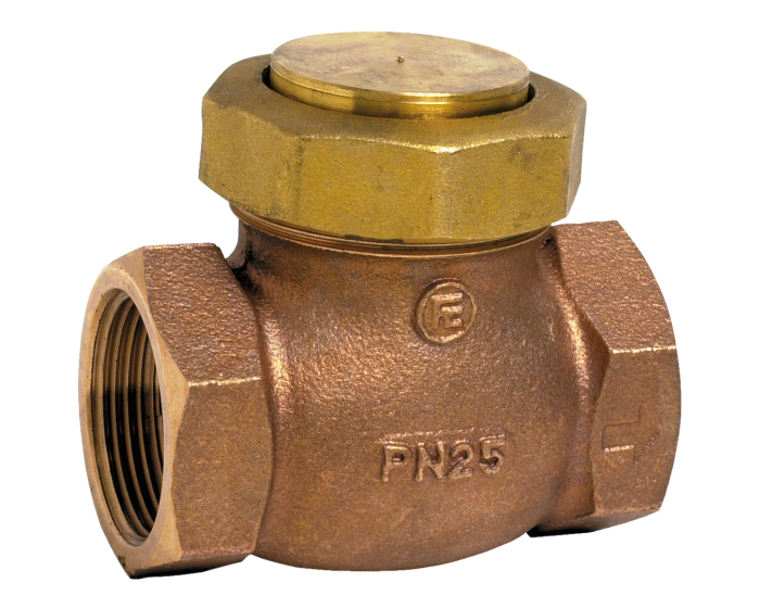 Nordic Valves Non-return valves - Filters - Strainers 350 - Bronze check valve with vertical lift Metal seat BSP