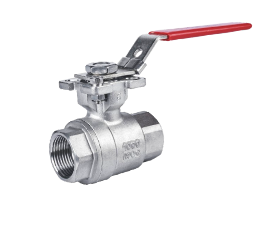 Stainless steel 2 piece ball valve 2