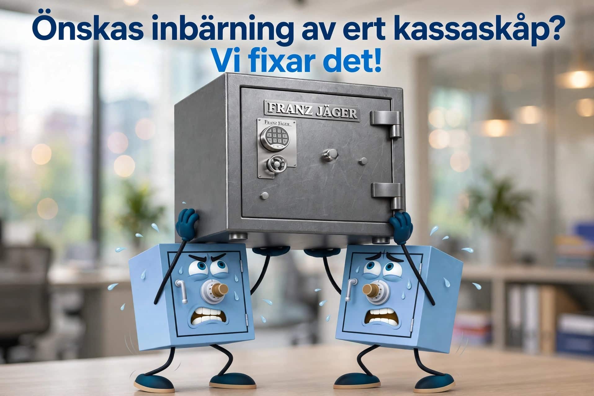 Begagnat Värdeskåp Håbeco 130-90- Godkänt för 610.000kr - Nytt elkodlås - Brandklass 90P - Bild 5