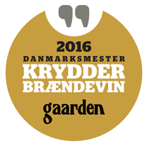 Guldmedalje i DM i brændevin 2016