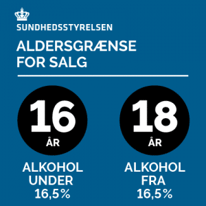 SST Aldersgrænse for salg af alkohol