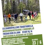 Midsommarfirande på Lillsandsvallen