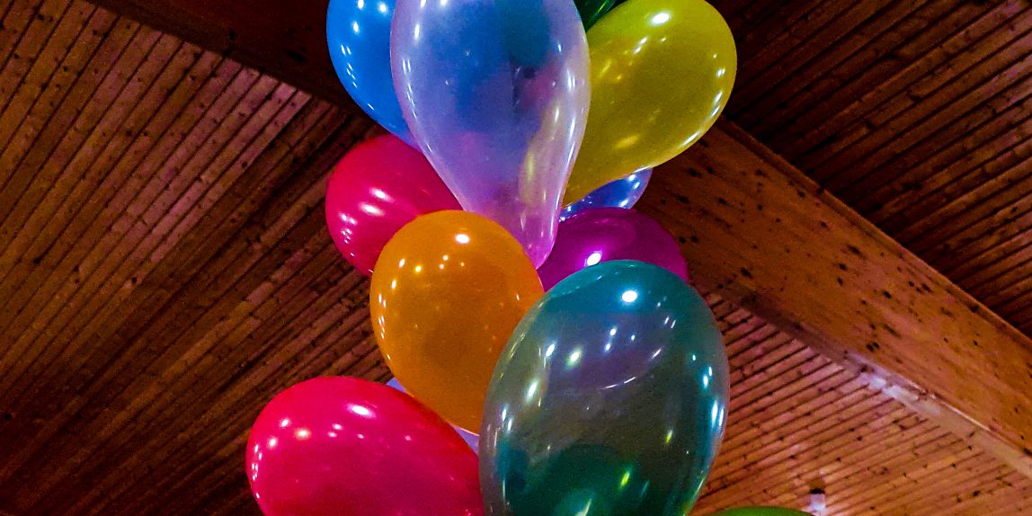 Bunte Luftballons