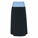 Soft Rebels Nederdel Majsa Midi Skirt - Total Eclipse - Billede 4