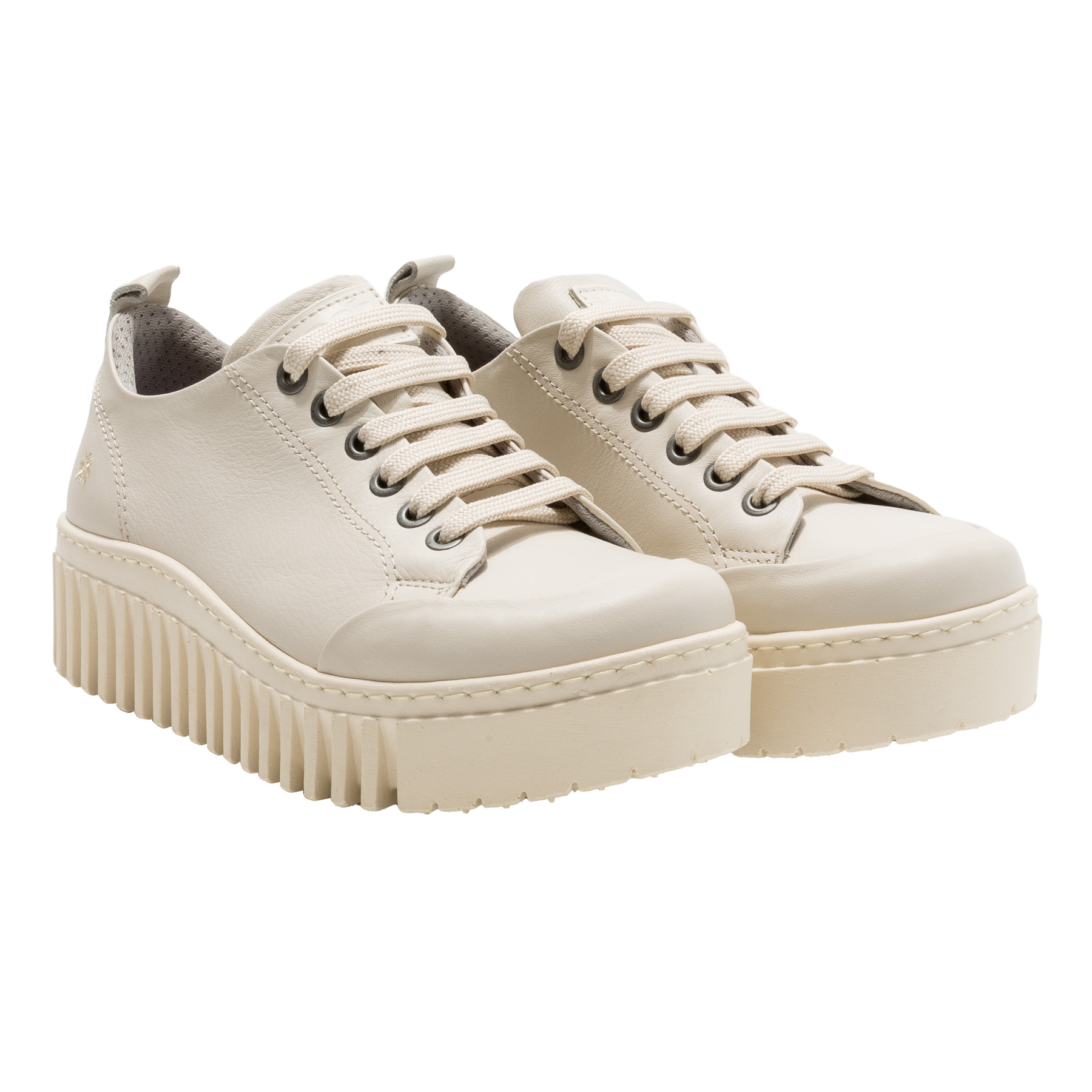 Sko/Sneaker Brighton Nappa Cream