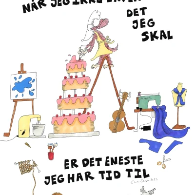 Chimi Changa-Kort-Plakat-Alt Det