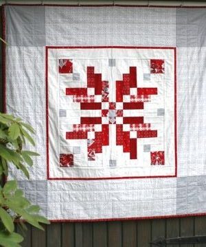 Norwegian Rose Quilt, engelsk m?nster