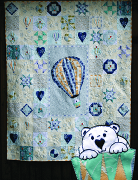 Fly Away Quilt, engelsk m?nster