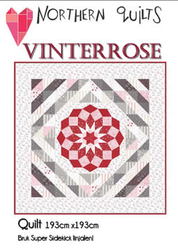 Vinterrose quilt. m?nster