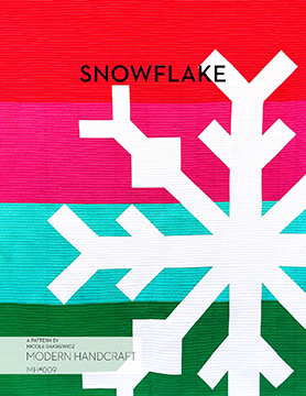 Snowflake quilt, m?nster, Modern handcraft