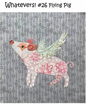 Whatevers #26 Flying Pig, m?nster av Laura Heine