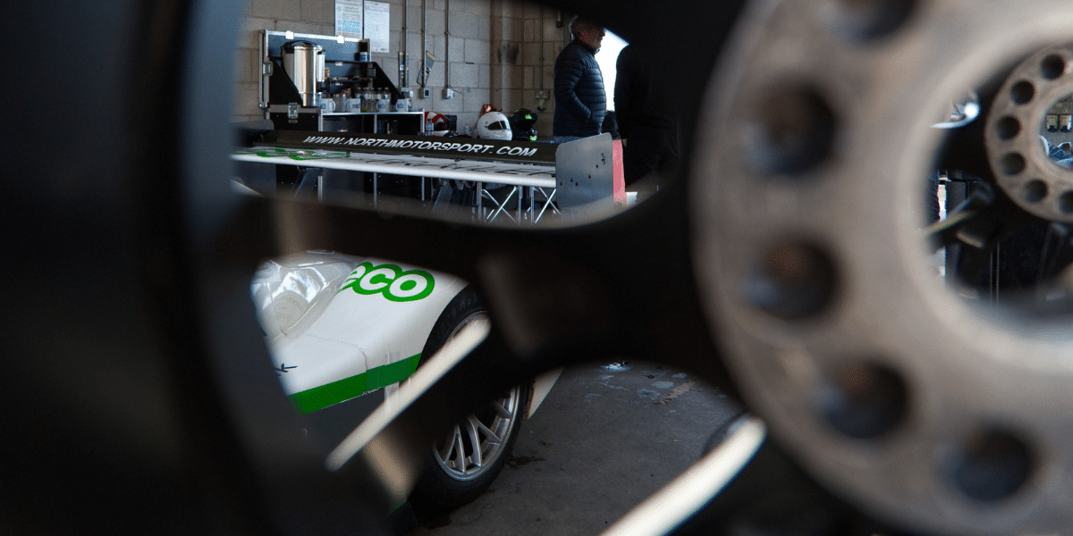 The North Motorsport storage facility.
