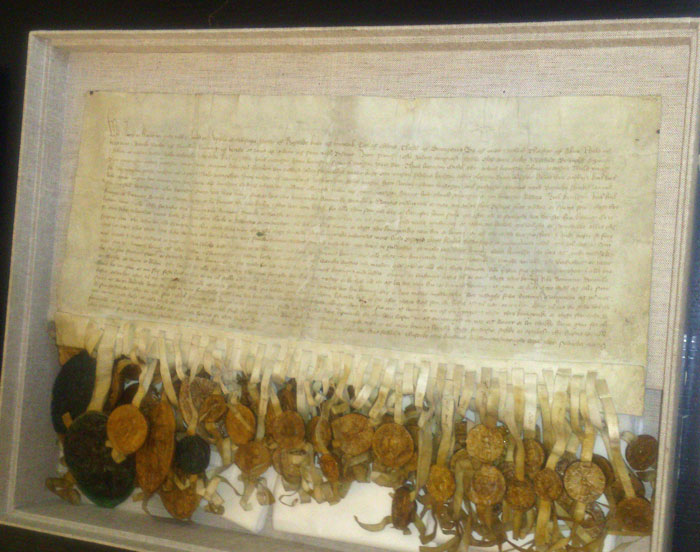 Kroningsbrevet fra Kalmarunionen - Kalmarmøtet 1397