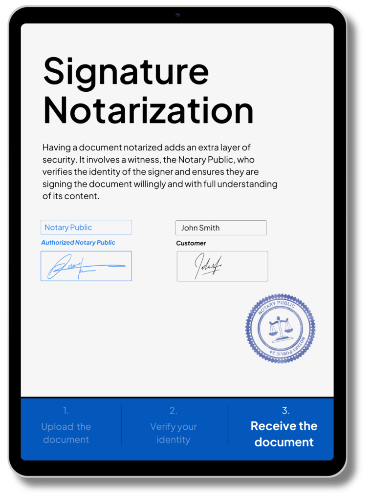 Signature Notarization