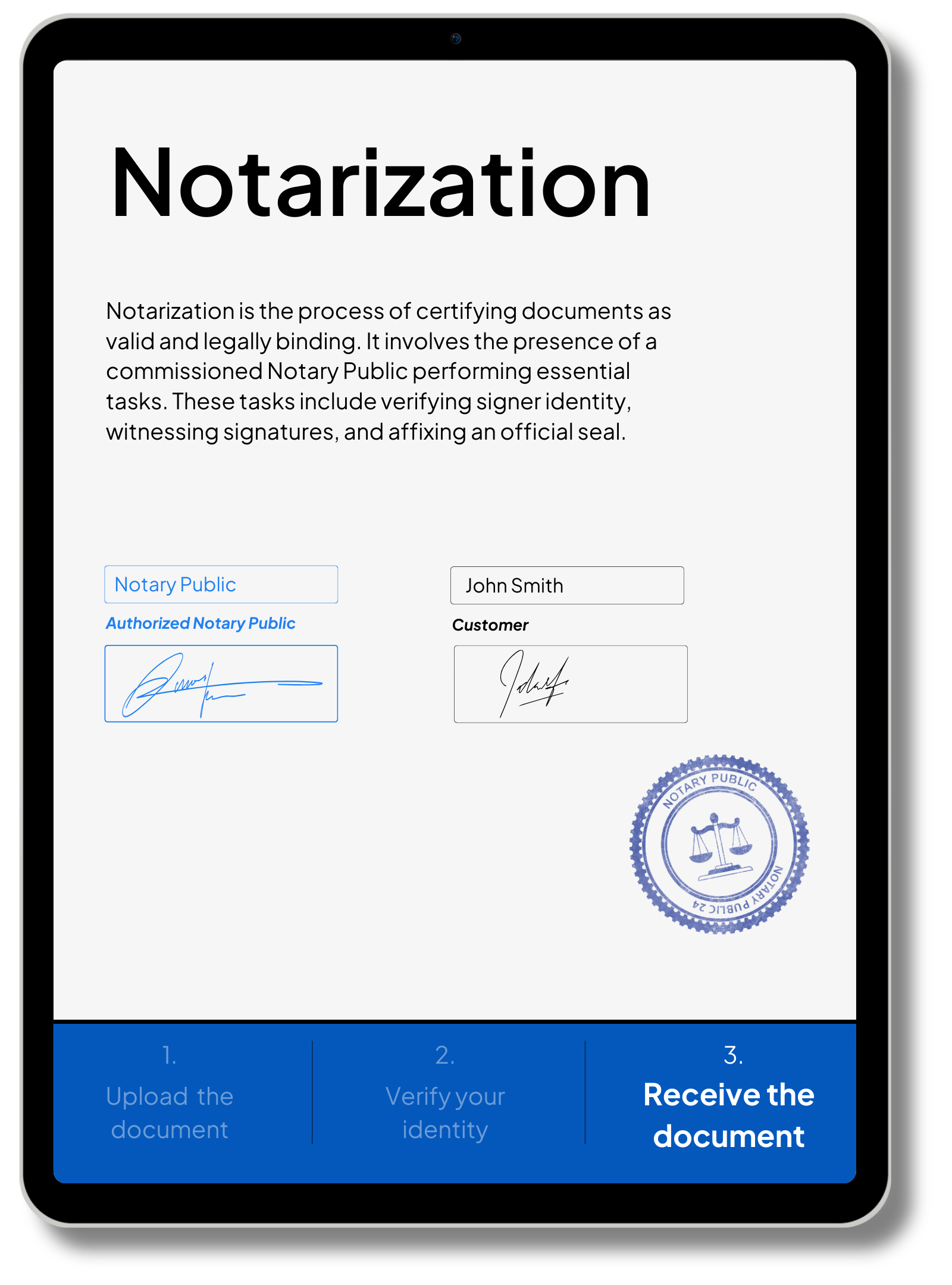 Notarization