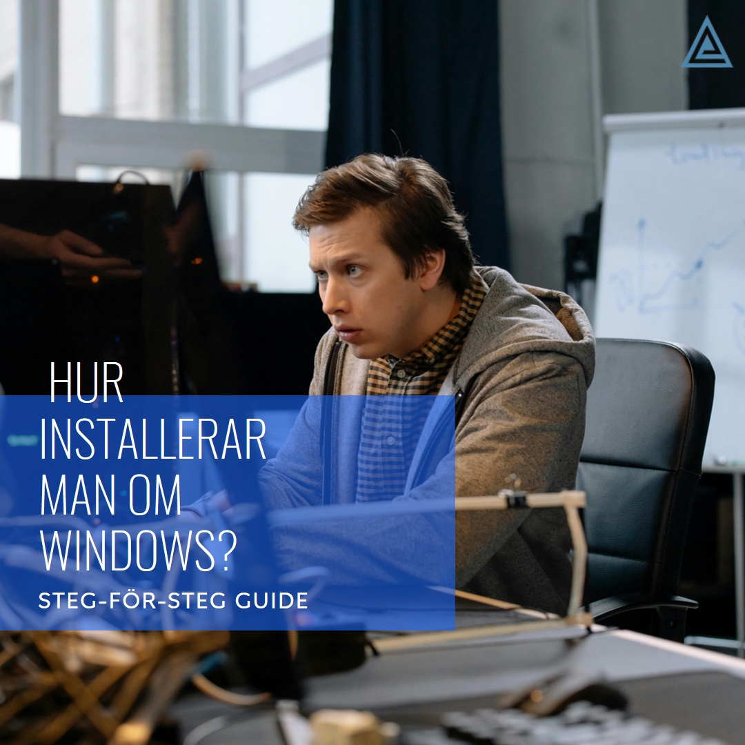 Hur installerar man om Windows