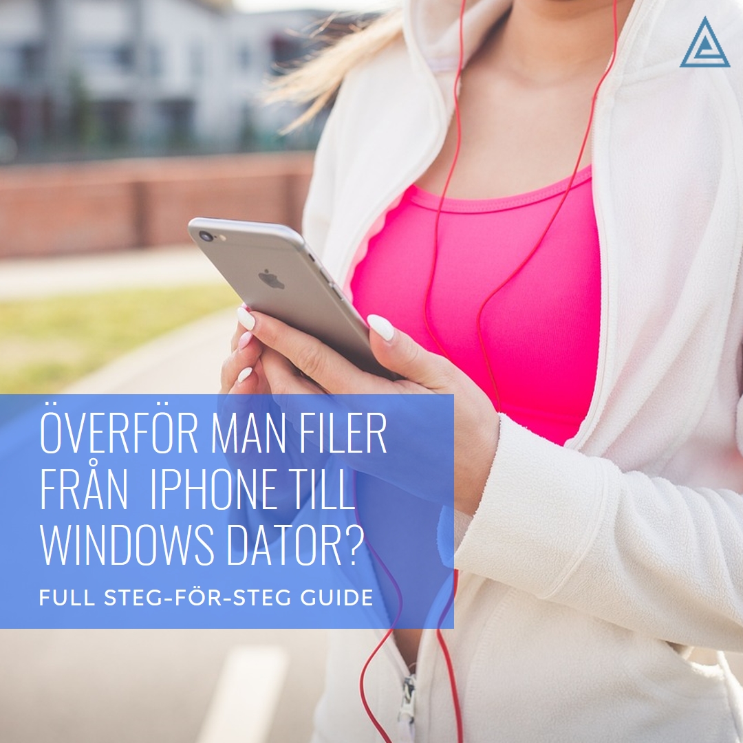 Hur överför man filer från en Iphone till en Windows dator