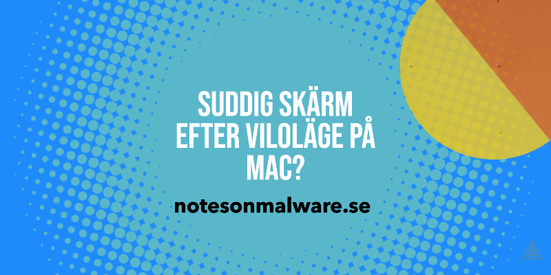 Blinkande frågetecken vid uppstart på Mac