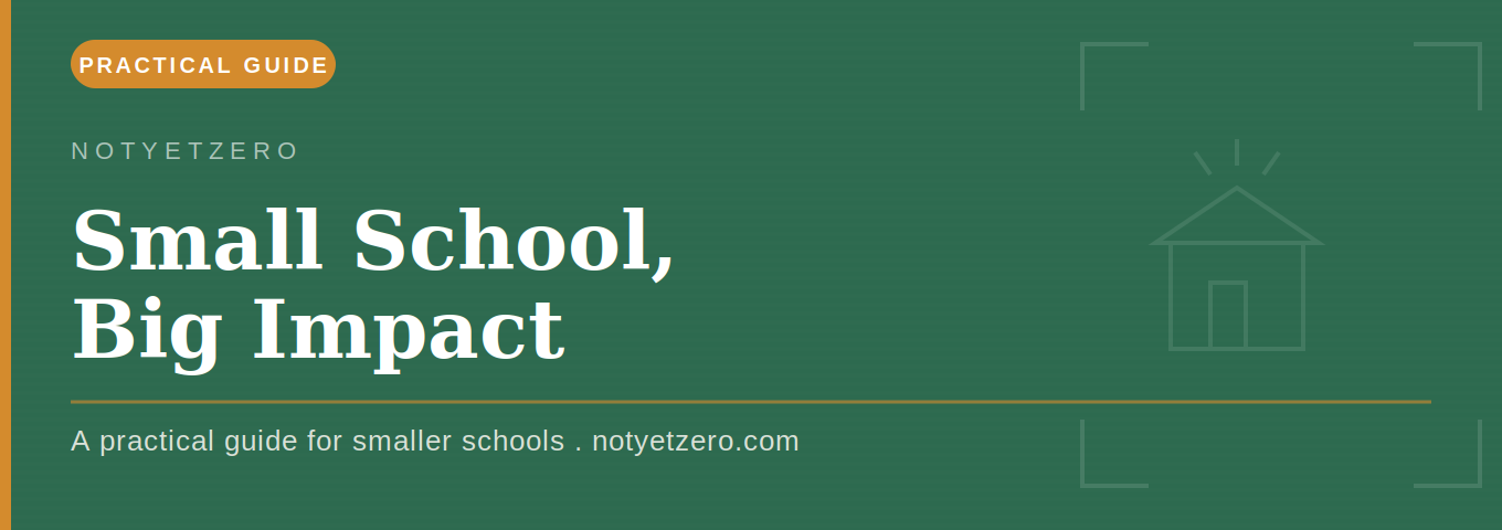 Small School, Big Impact: A Practical Guide to Sustainability for Smaller Schools