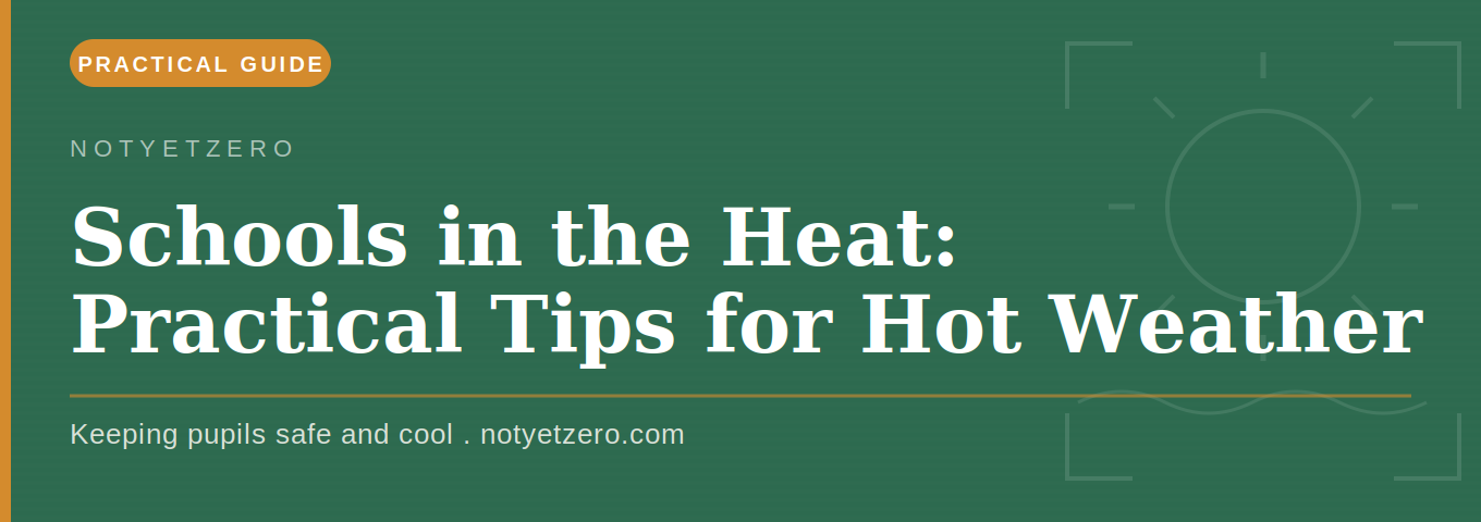 Schools in the Heat: Practical Tips for Hot Weather