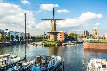 Роттердам, второй по величине город в Нидерландах