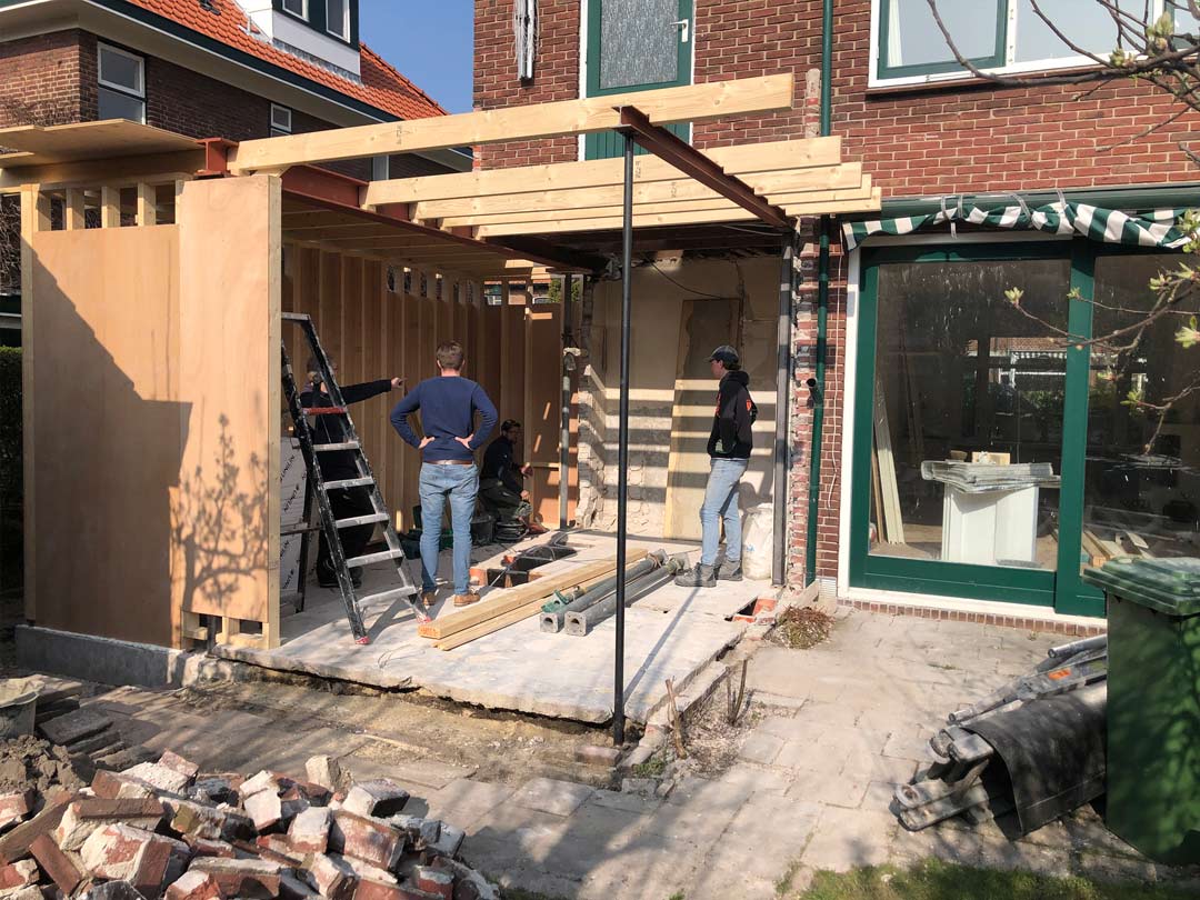 uitbouw architect voorburg