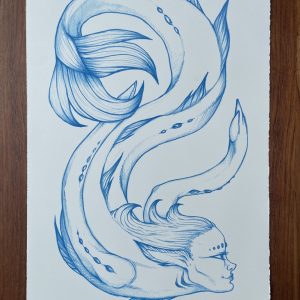 Mold efter det Rough sleep Aka Høegh, litografi | Nukiga