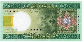 Mauritania - 500 Ouguiya 2006 - Pick 12b