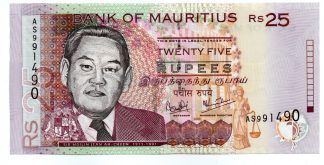 Mauritius - 25 Rupees 2003 - Pick 49b