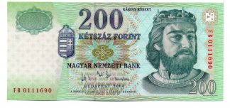 Hungary - 200 Forint 2004 - Pick 187d