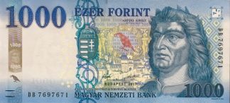 Hungary - 1'000 Forint 2017 - Pick 203a