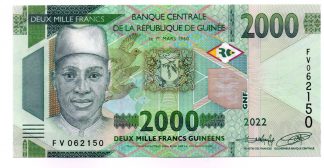 Guinea - 2'000 Francs 2022 - Pick 48Ab