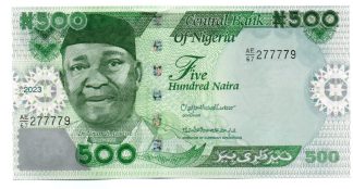 Nigeria - 500 Naira 2023 - Pick 48b