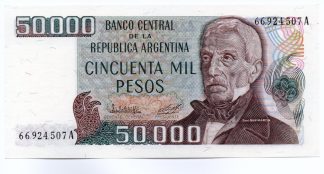 Argentina - 50'000 Pesos 1980 - Pick 307