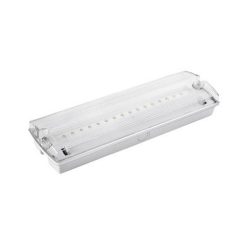 3.5W LED Emergency Maintained/Non-Maintained Bulkhead, 150lm, 6500K