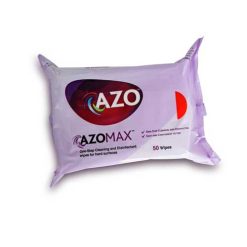 Azo™ Universal (Azomax) Disinfectant Wipes – 50pk