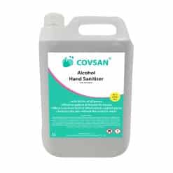 Covsan 70% Alcohol Hand Sanitiser Gel – 5L